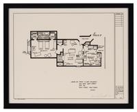 Blueprints of T.V. Show Homes (four works)