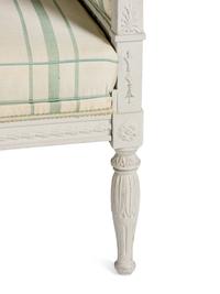 A Swedish Neoclassical Grey-Painted Sofa