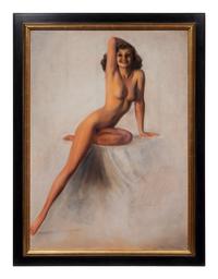 Nude with Right Arm on Head , c. 1950s
