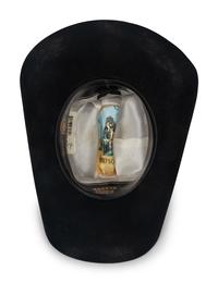 A Stetson Hat Monogramed M.K.A