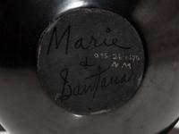 Blackware Pottery Vase, 1943-1954