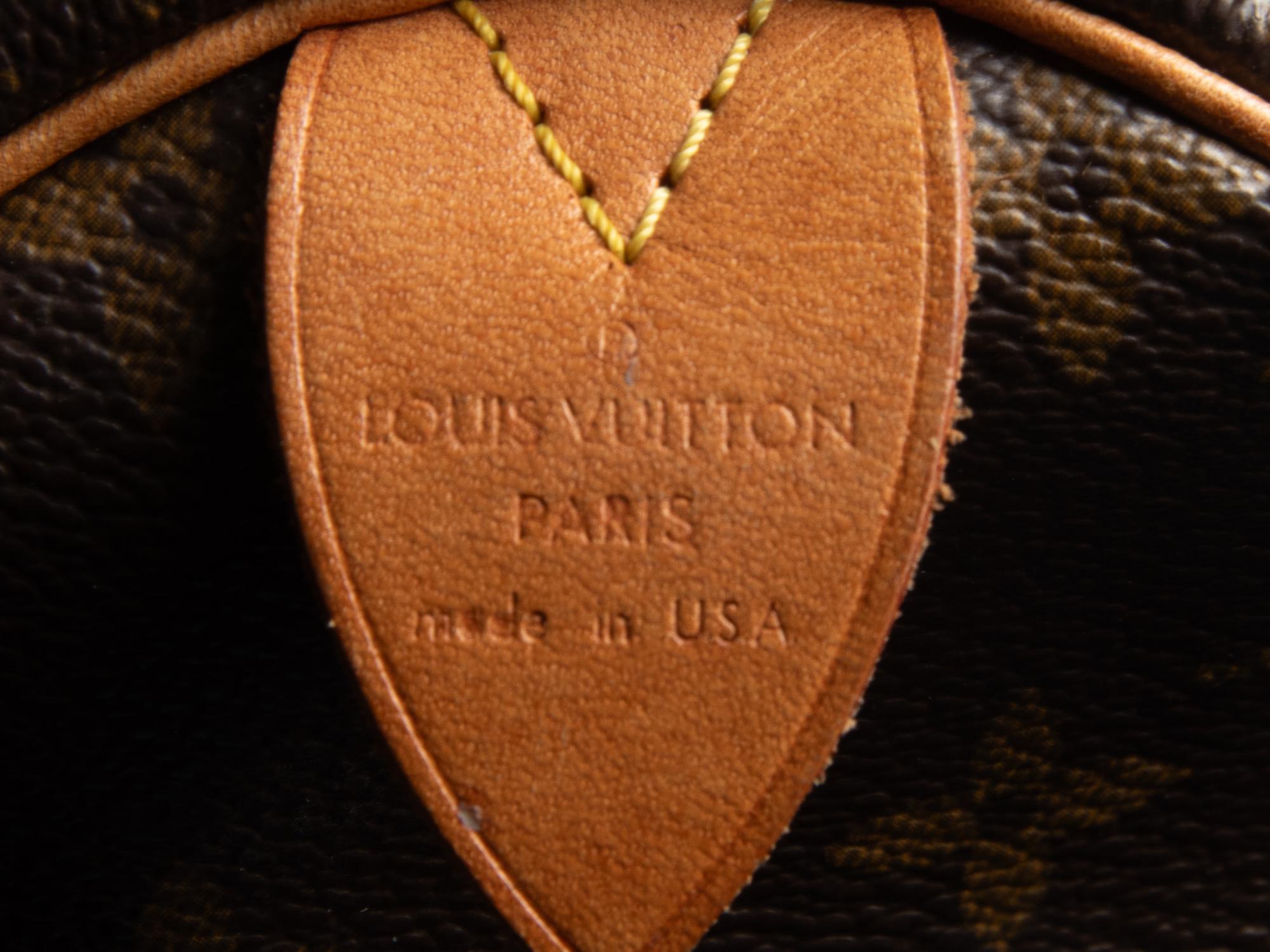 Louis Vuitton Monogram Speedy 30