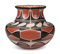 Polychrome Pottery Jar