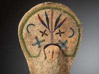 Plateau Beaded Hide Doll Cradle, Published