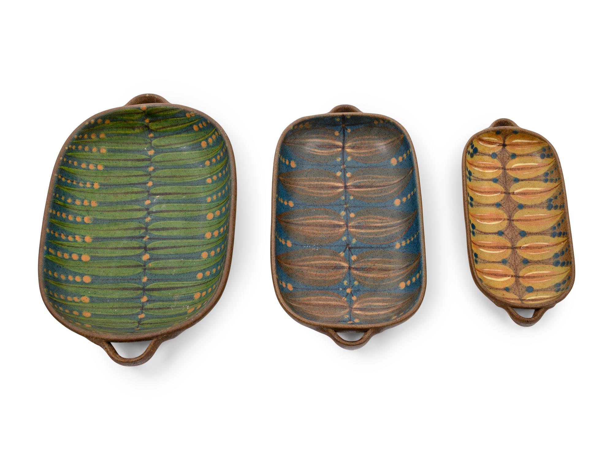Three Serving Trays, Ovnfast, Denmark