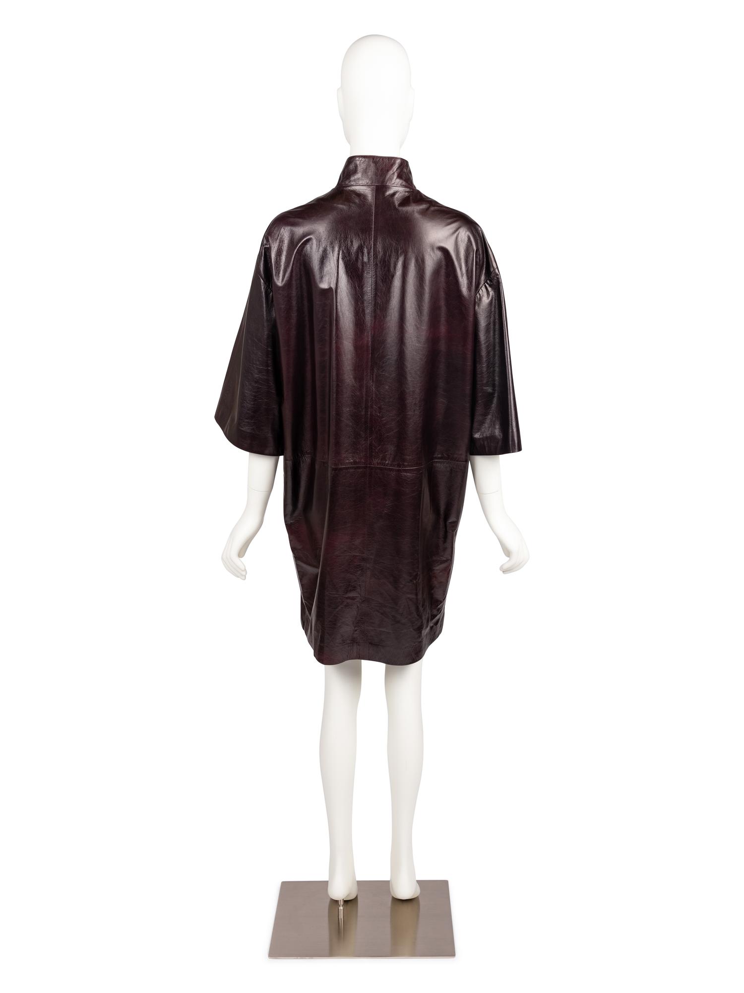 Chanel Leather Coat, Autumn 2012