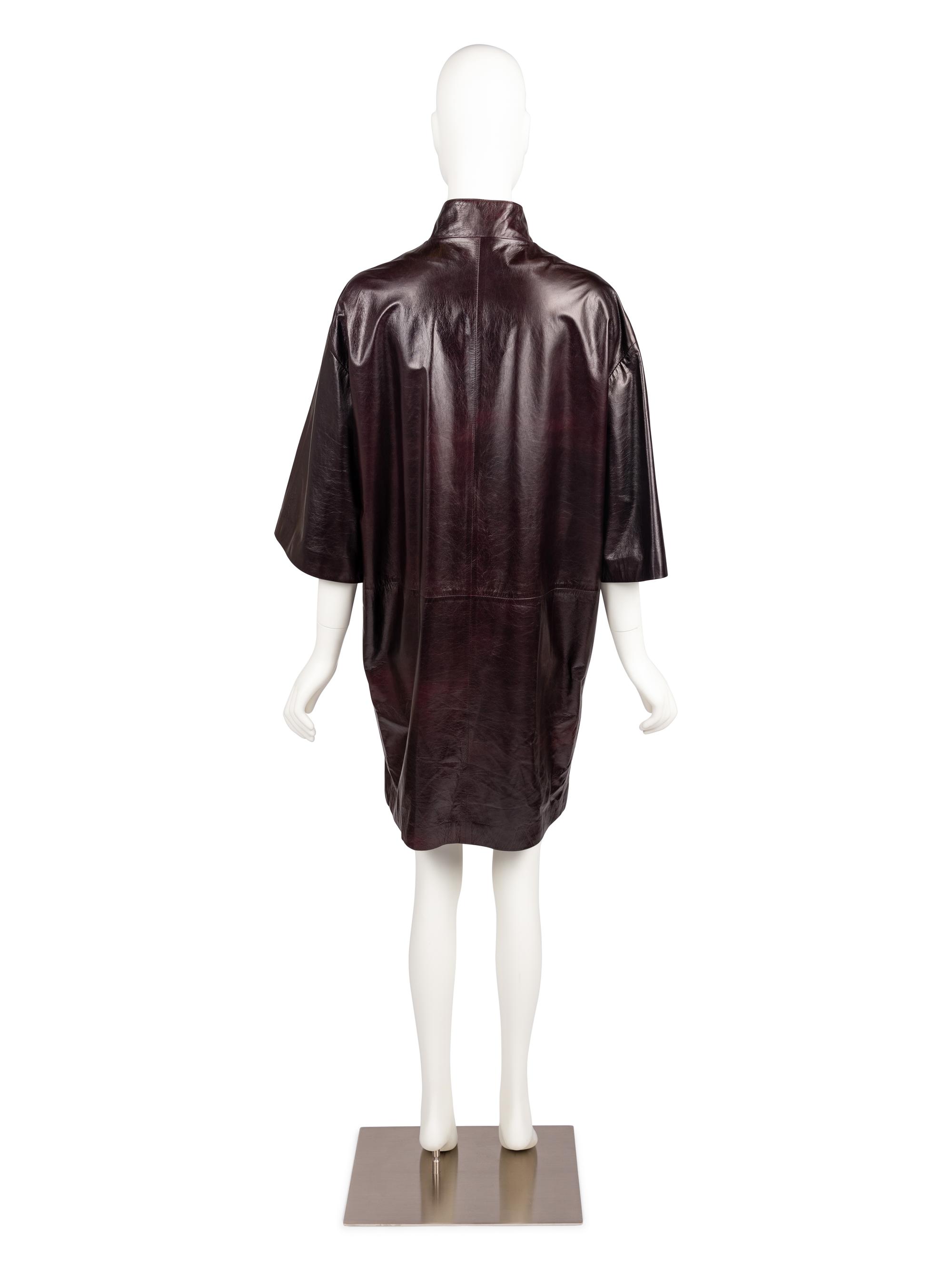 Chanel Leather Coat, Autumn 2012