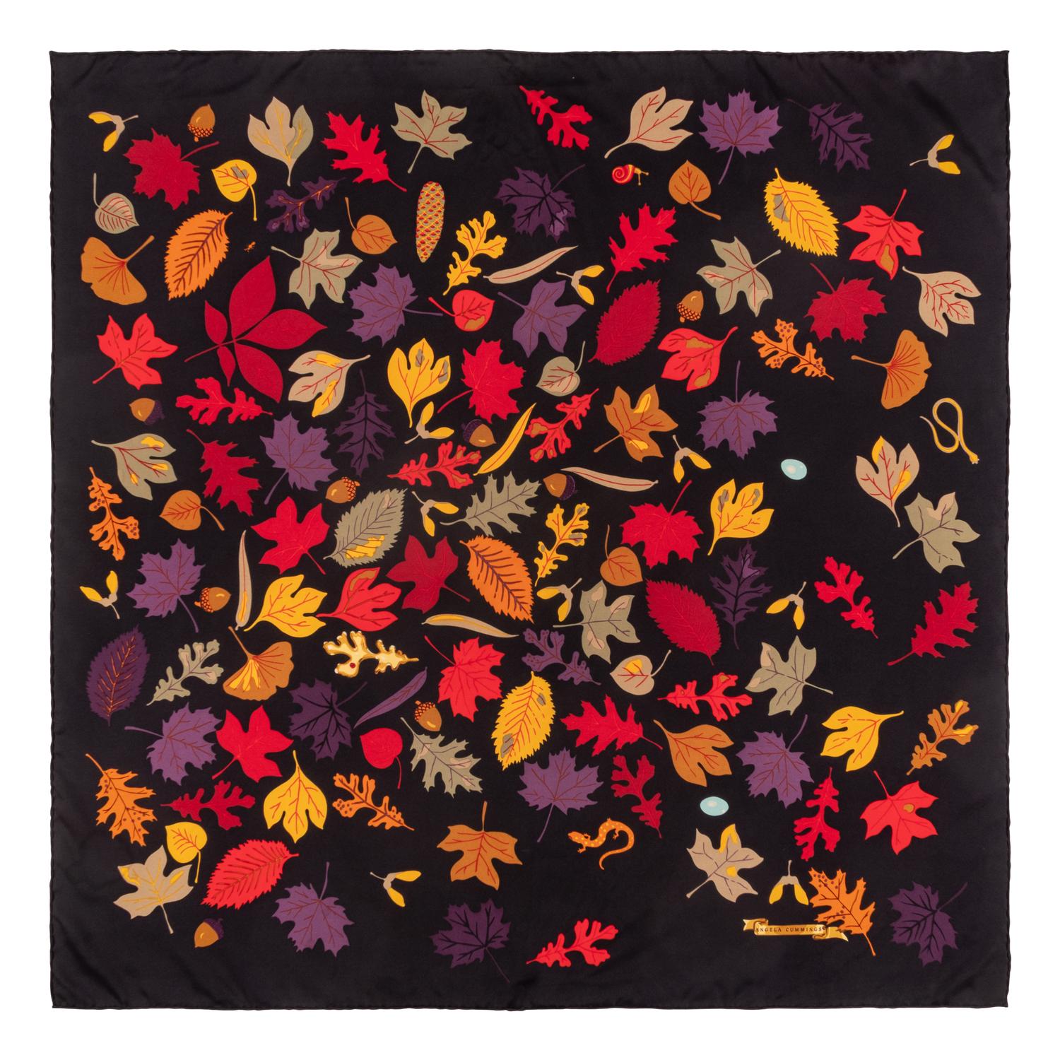 Hermès & Angela Cummings, Two Printed Silk Scarves