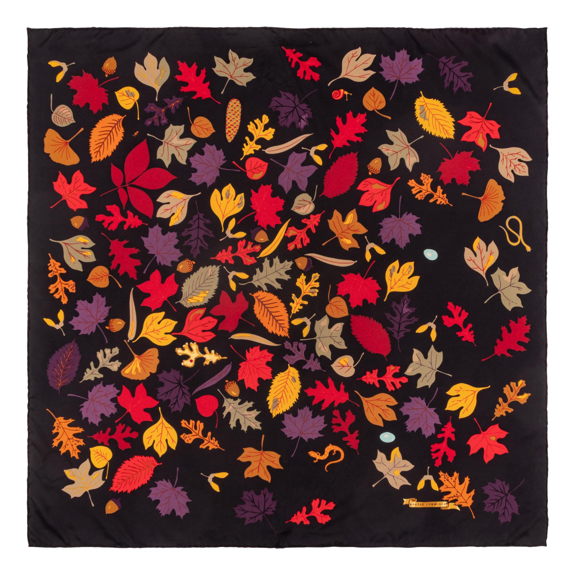 Hermès & Angela Cummings, Two Printed Silk Scarves