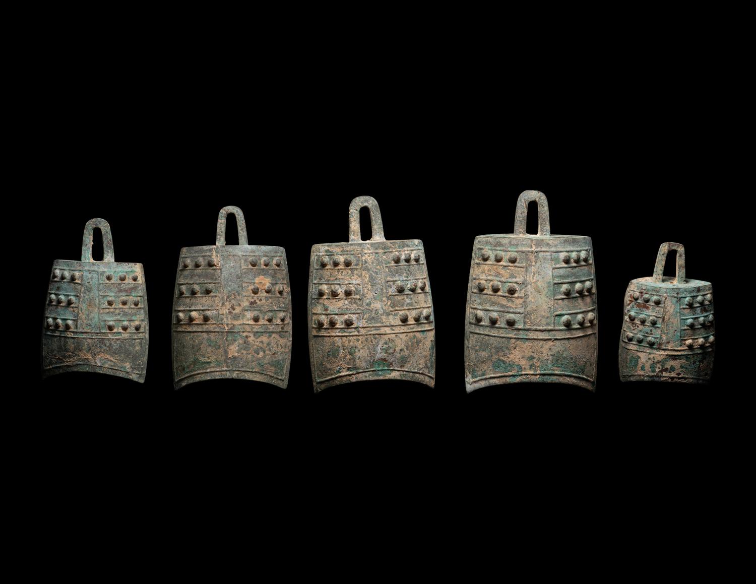 A Set of Five Bronze Bells, Zhong