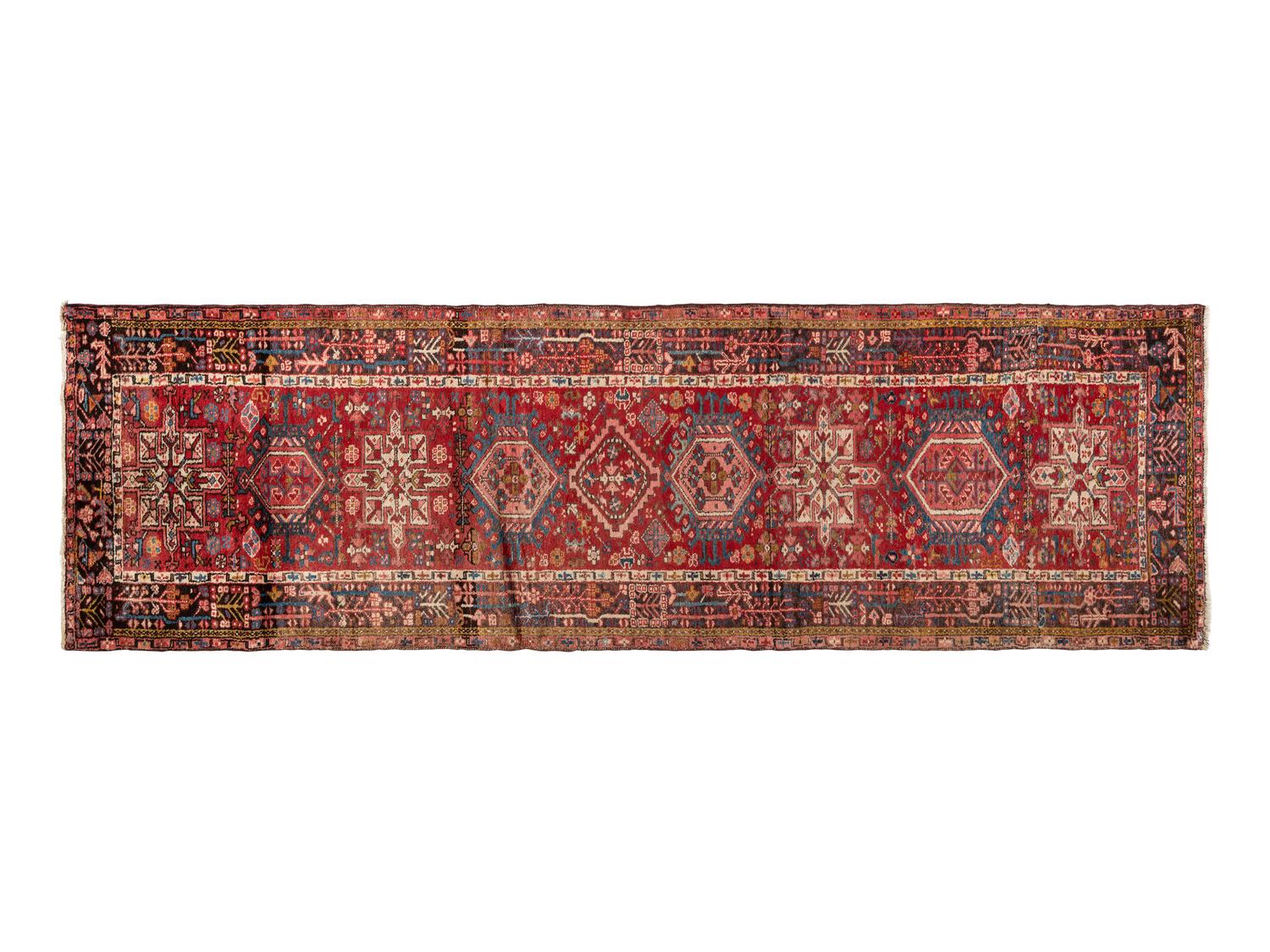 A Heriz Wool Runner
