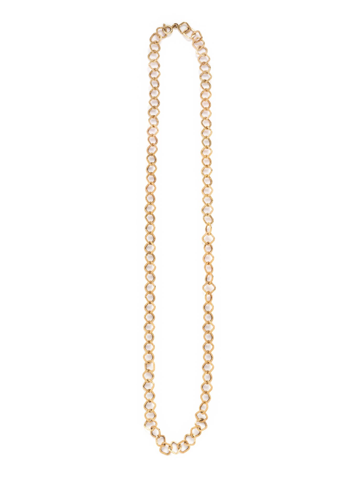 YELLOW GOLD NECKLACE
