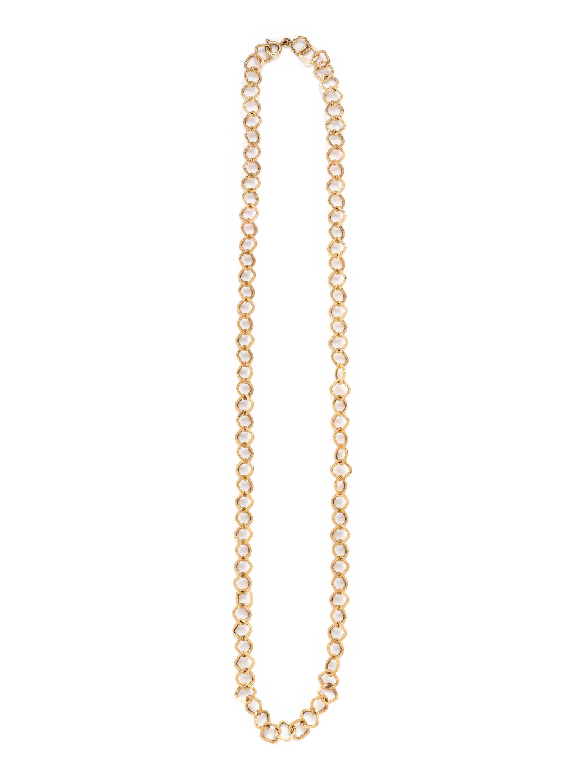 YELLOW GOLD NECKLACE