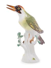 A Meissen Porcelain Bird Figure