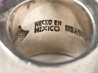 Taxco Silver and Amethyst Jewelry