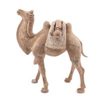 A Pottery Figure of a Bactrian Camel