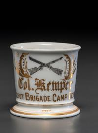 A WWI Colonel's Porcelain Shaving Mug