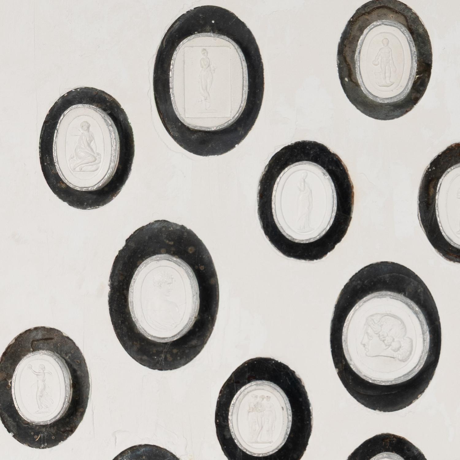 A Collection of Grand Tour Style Plaster Intaglios