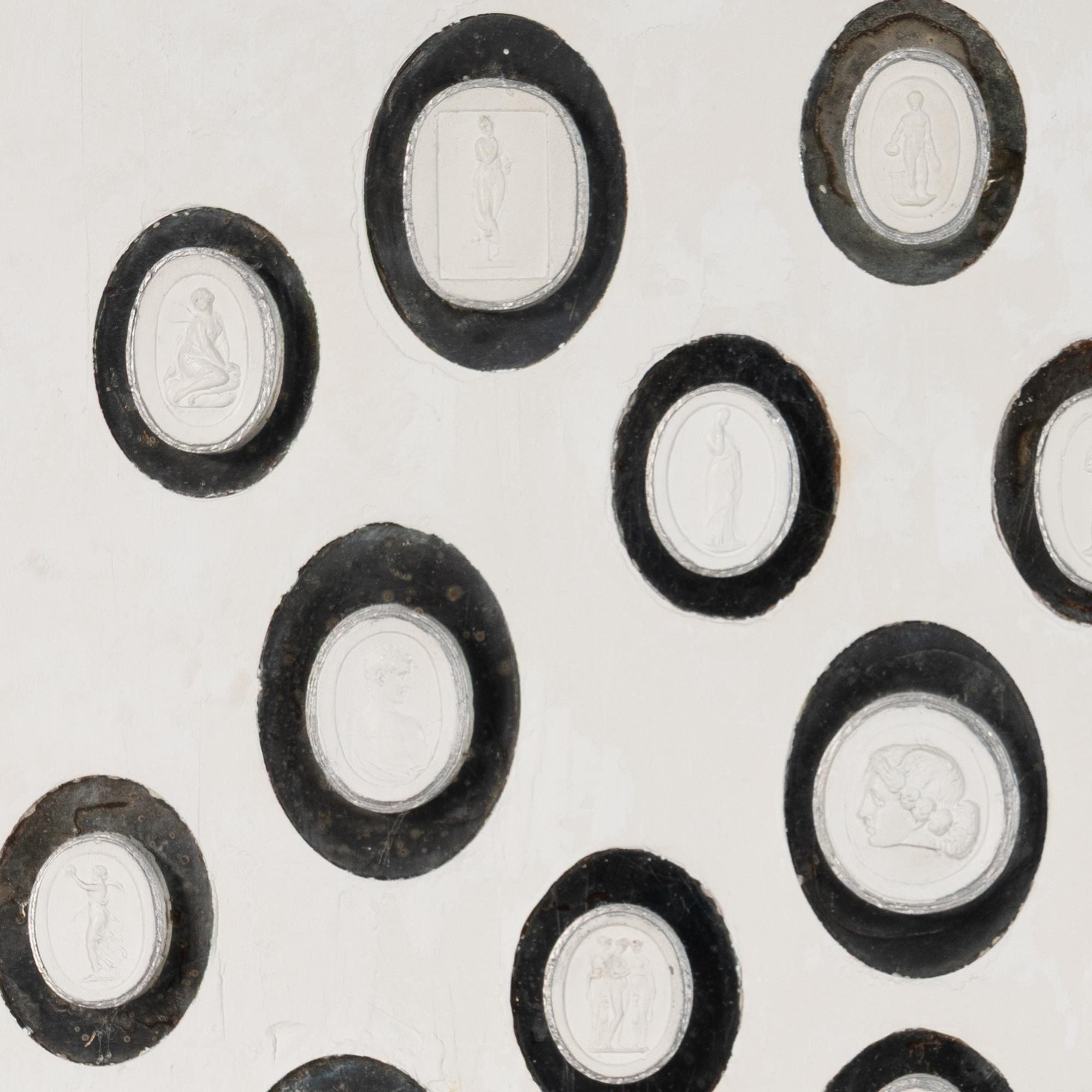 A Collection of Grand Tour Style Plaster Intaglios