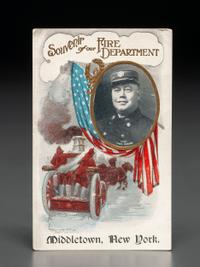 A Fire Chief's Porcelain Occupational Shaving Mug Belonging to Charles Higham