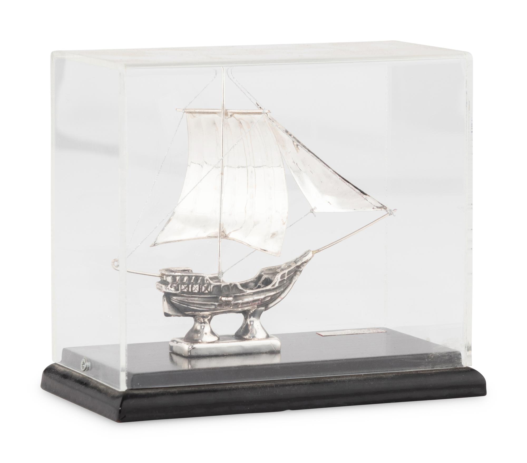 A Continental Silver Model of the Santa Maria