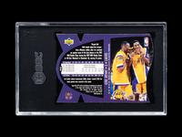 A 1997 SPx Gold Kobe Bryant Basketball Card No. 22 (SGC 8.5 NM-MT+)
