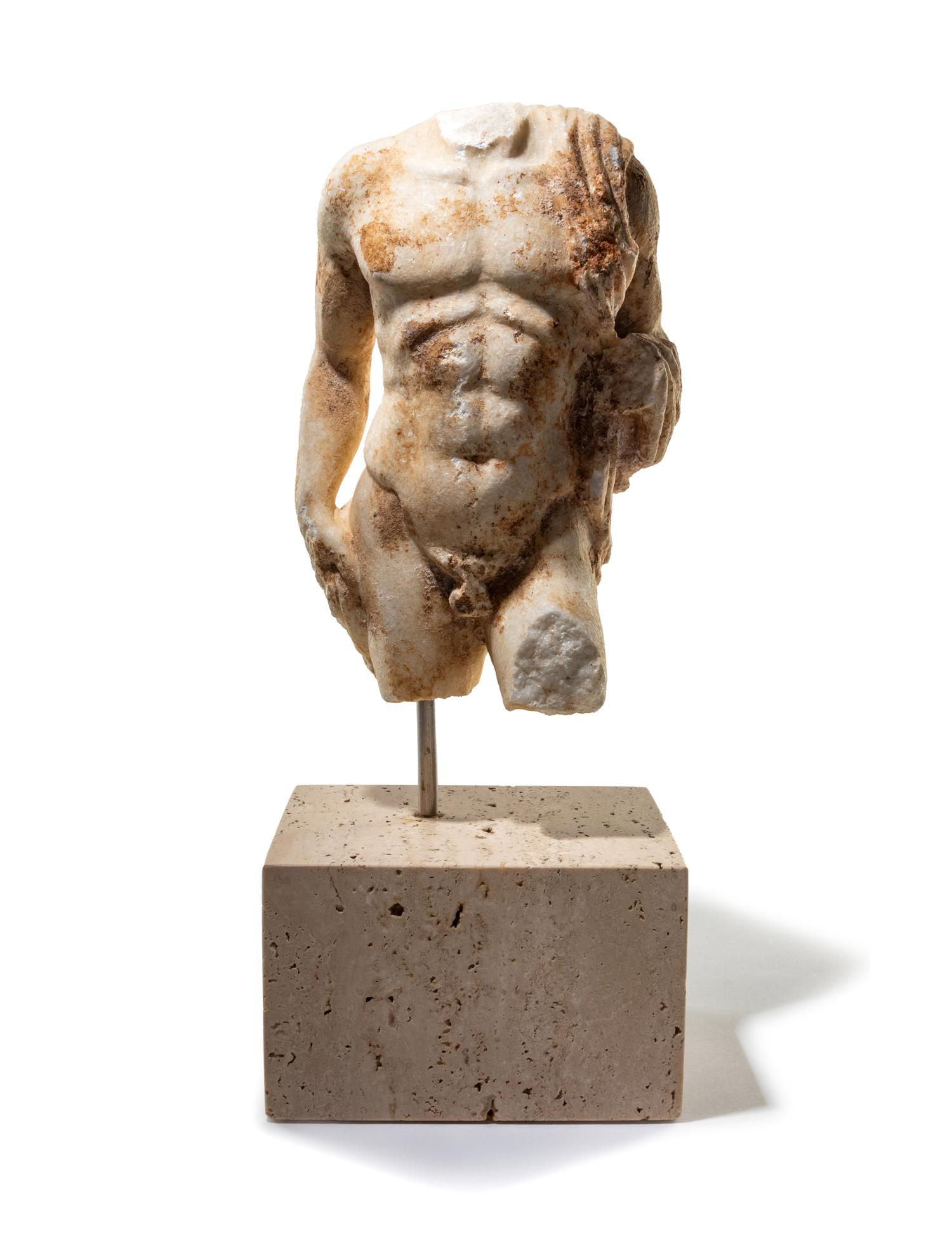 A Roman Marble Male Torso