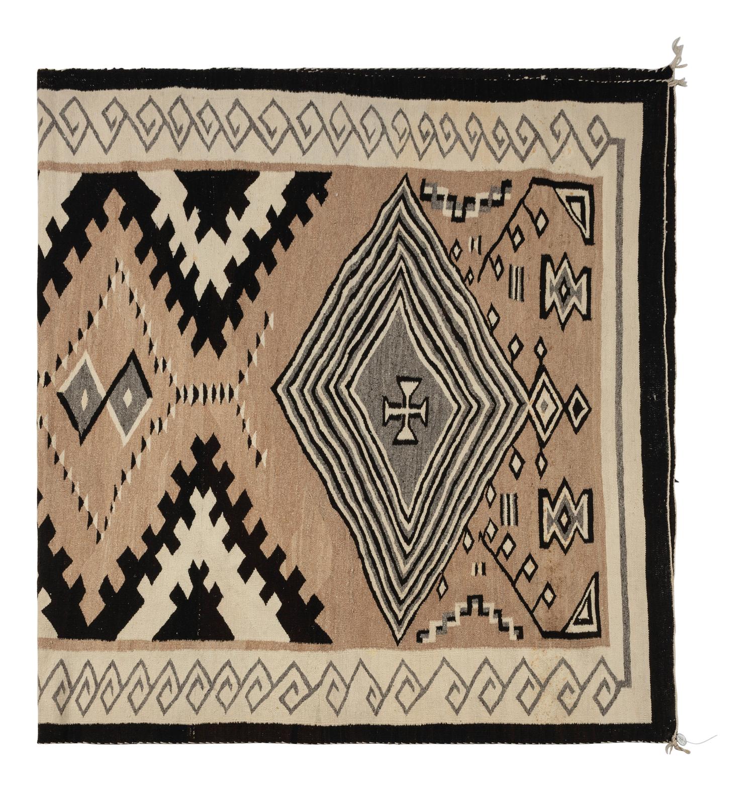 Navajo Crystal Pattern Weaving / Rug