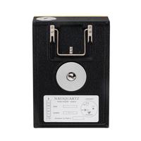 Patek Philippe for Tiffany & Co., Ref. E1200, Gilt Aluminum 'Naviquartz' Table Clock