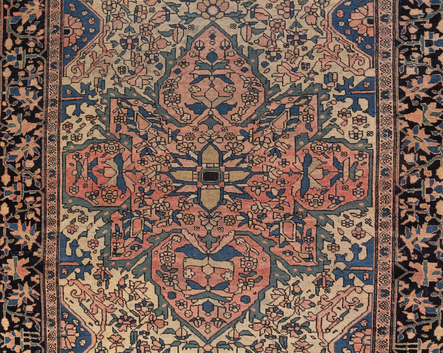 A Farahan Sarouk Wool Rug