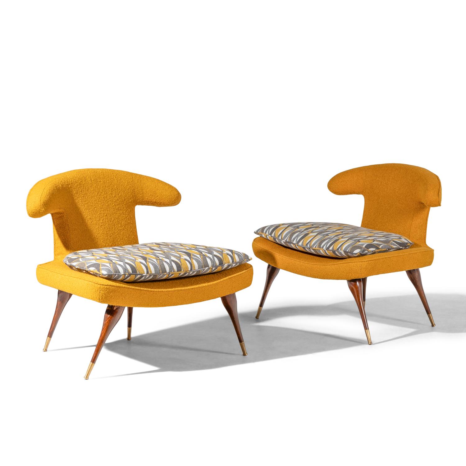 Pair of Horn Chairs