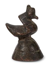 A Group of Five Bronze Brahmani Duck Weights