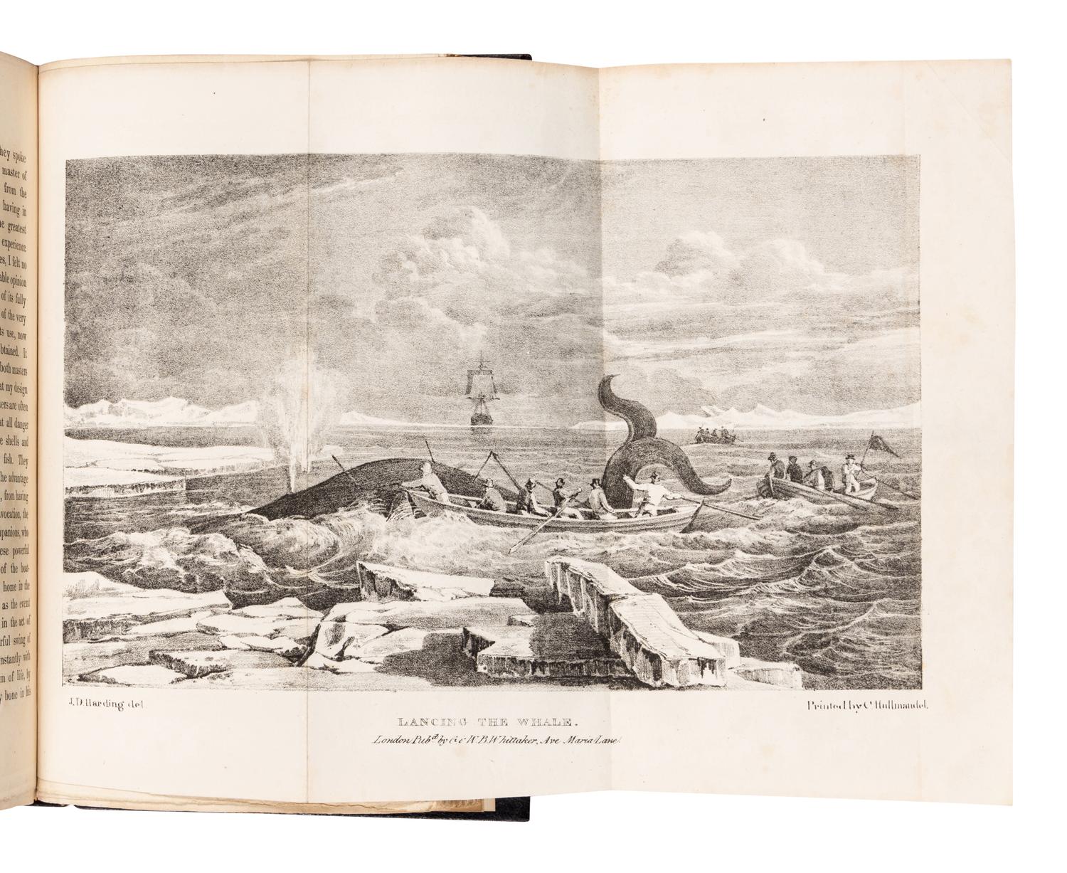 MANBY, George William (1765-1854). Journal of a voyage to Greenland, in the year 1821. With graphic illustrations . London: F. & W. B. Whitaker, 1823.