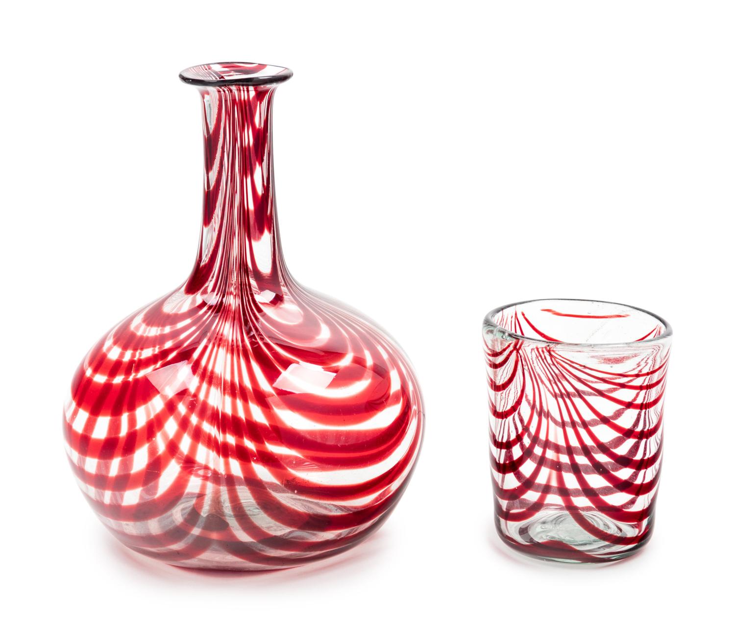 An American Bottle and Tumbler