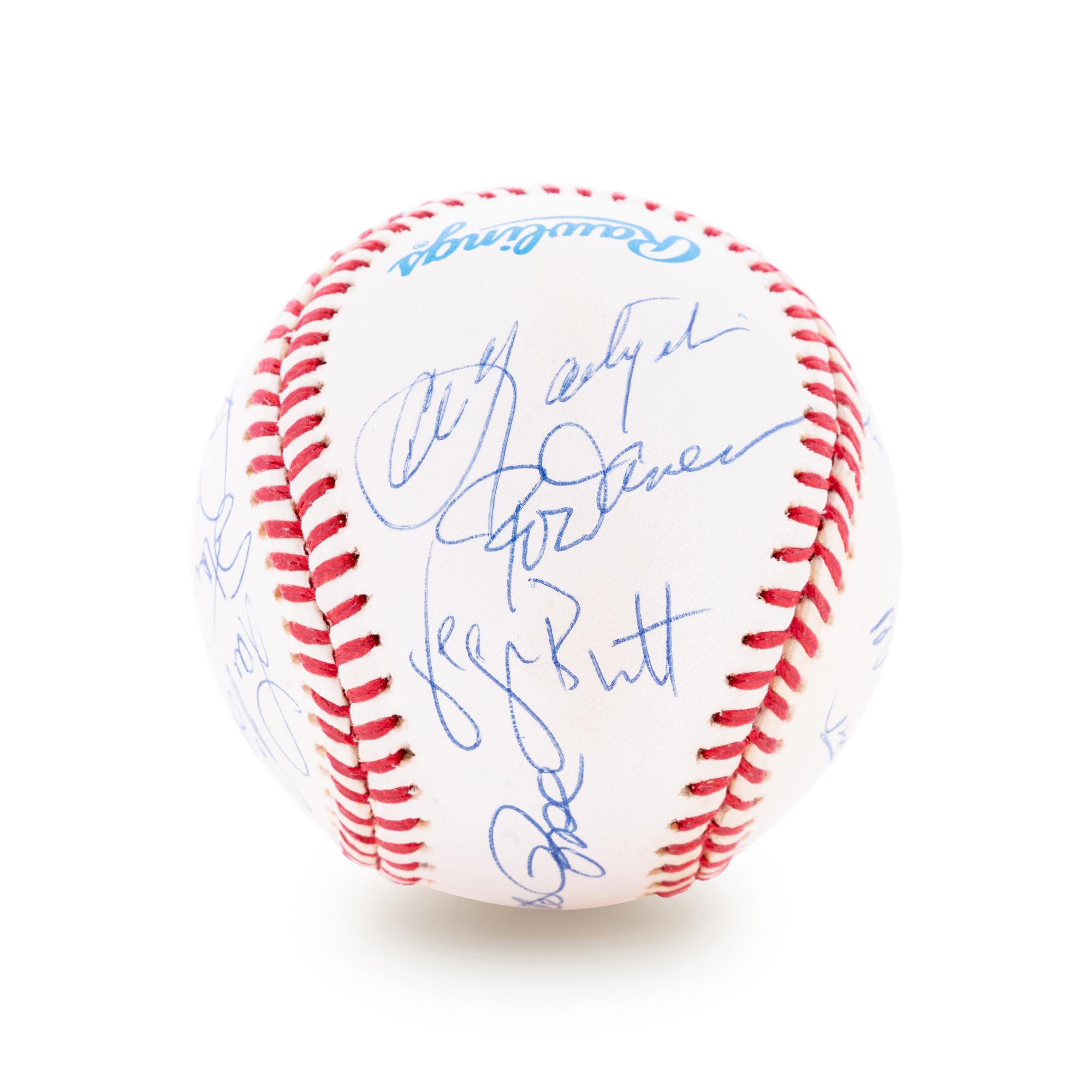A 3,000 Hit Club Signed Baseball Featuring 12 Autographs (PSA)