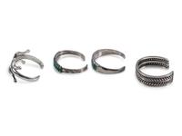 Navajo and Zuni Cuff Bracelets