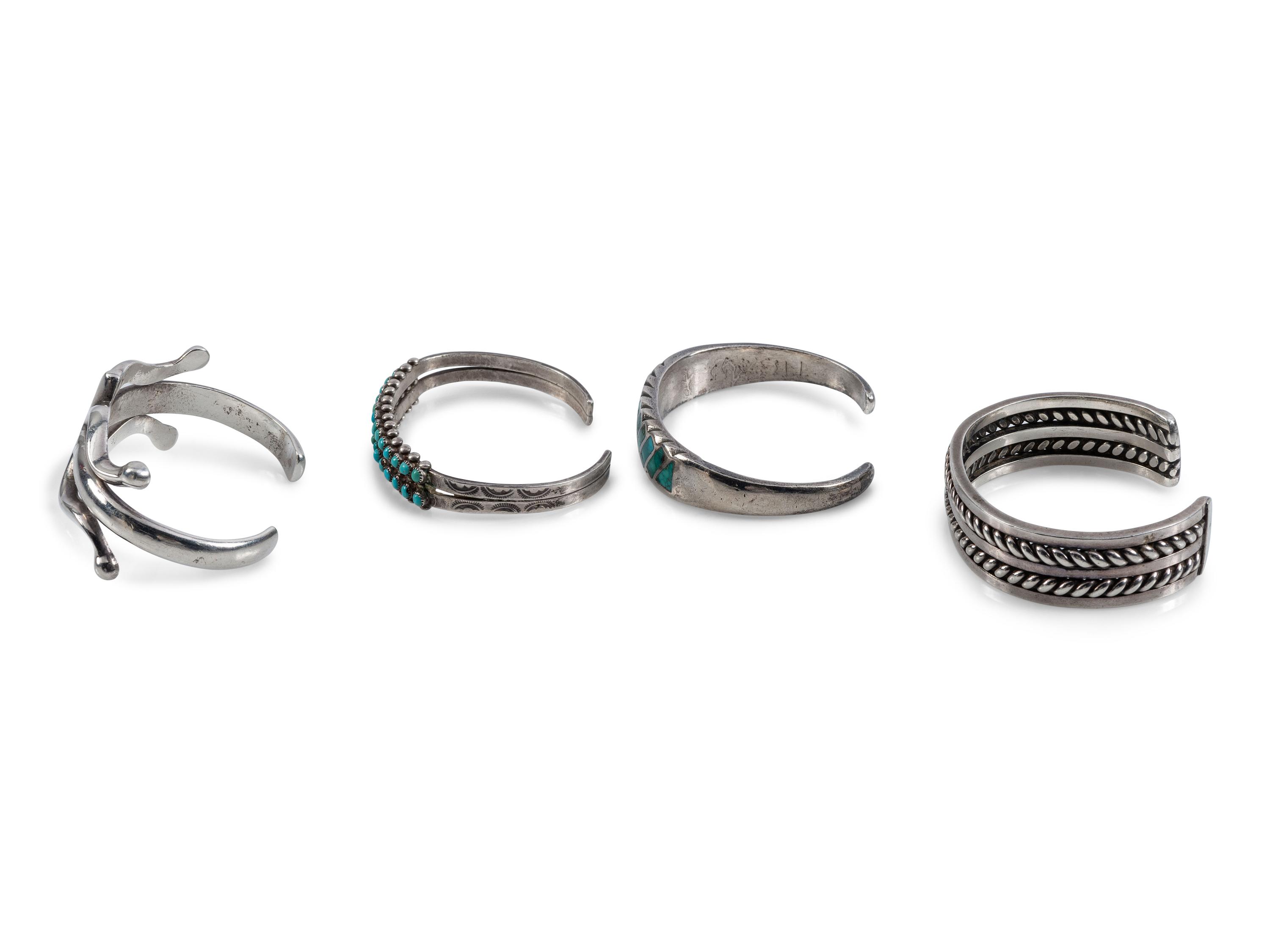 Navajo and Zuni Cuff Bracelets