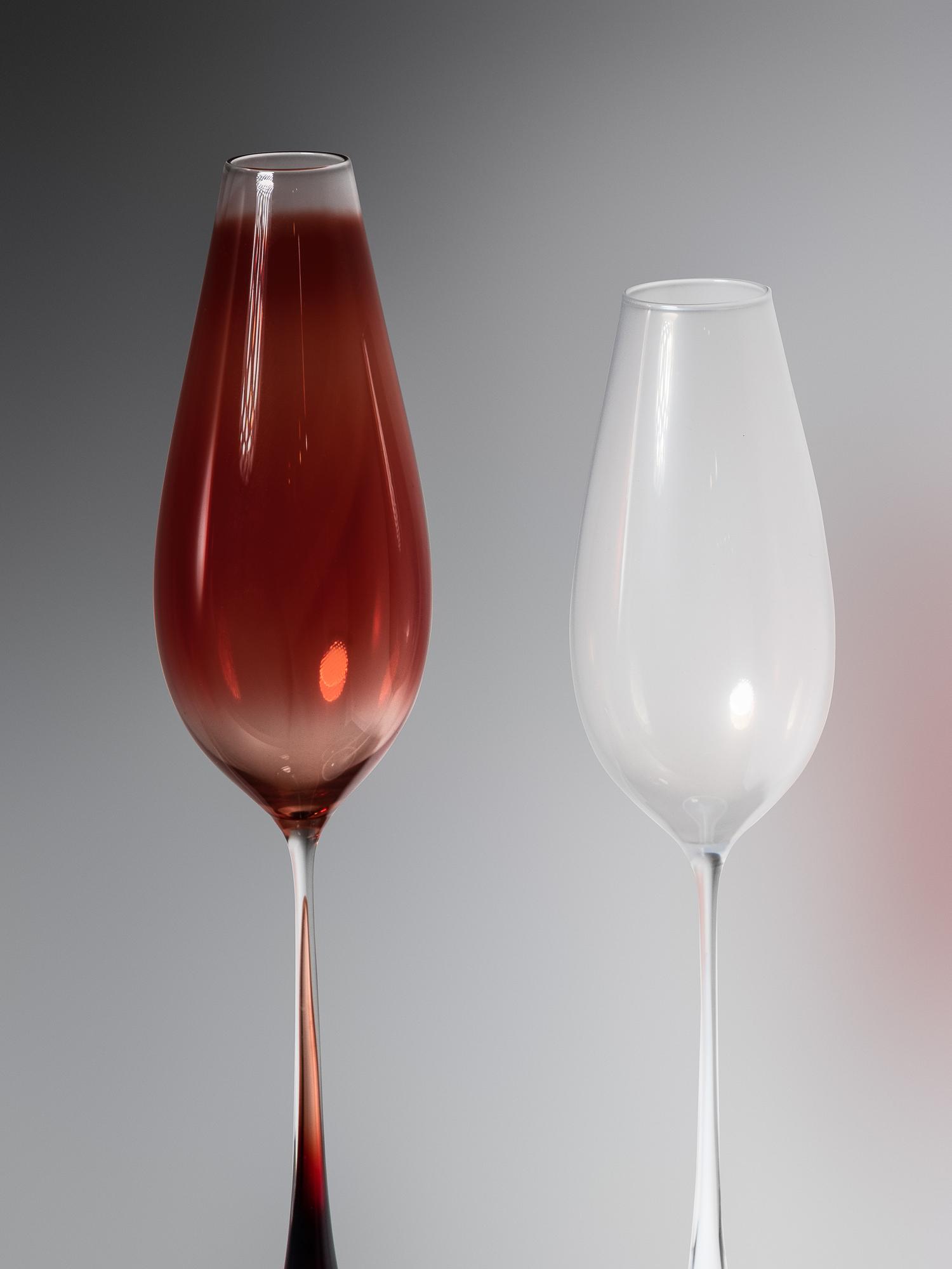 Two EXPO Vases Orrefors, Sweden