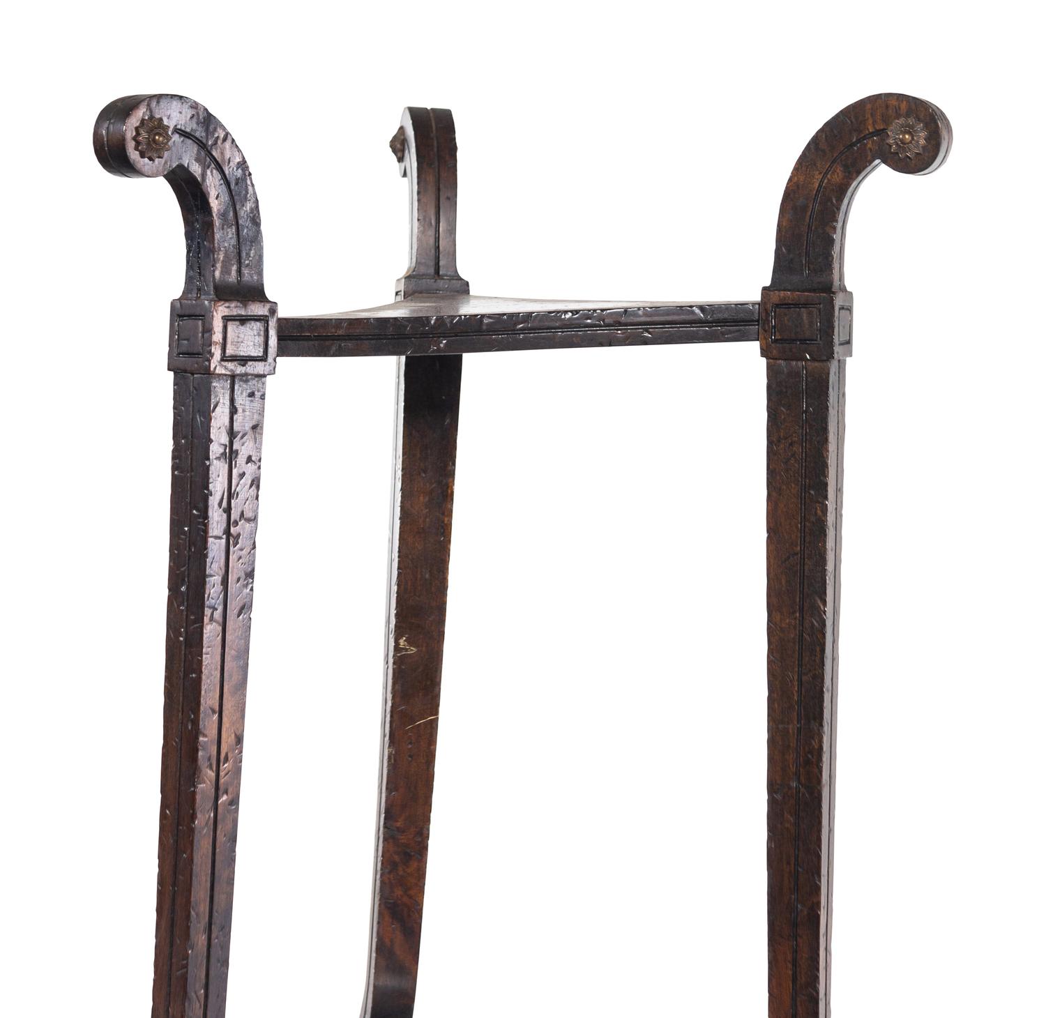 A Pair of Regency Style Three-Tier Stands