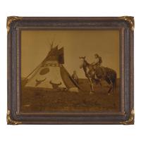 [Native-Americana] Curtis, Edward. A Painted Tipi-Assiniboin