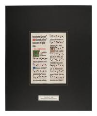 [MANUSCRIPT LEAF -- ANTIPHONARY]. One leaf on vellum, in Latin. Italy, ca. 1480-1525.