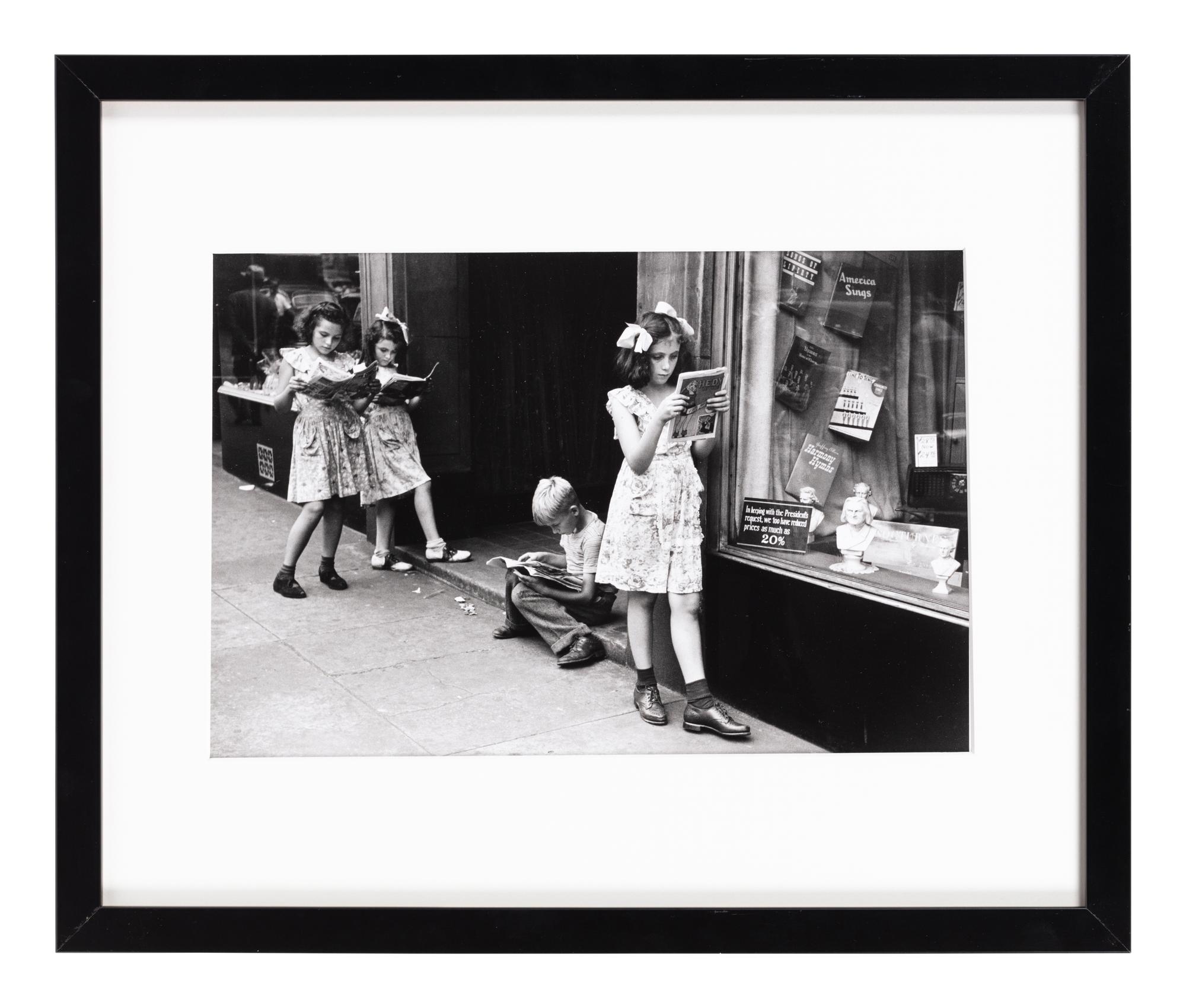Ruth Orkin (1921-1985) Comic Book Readers, 1947