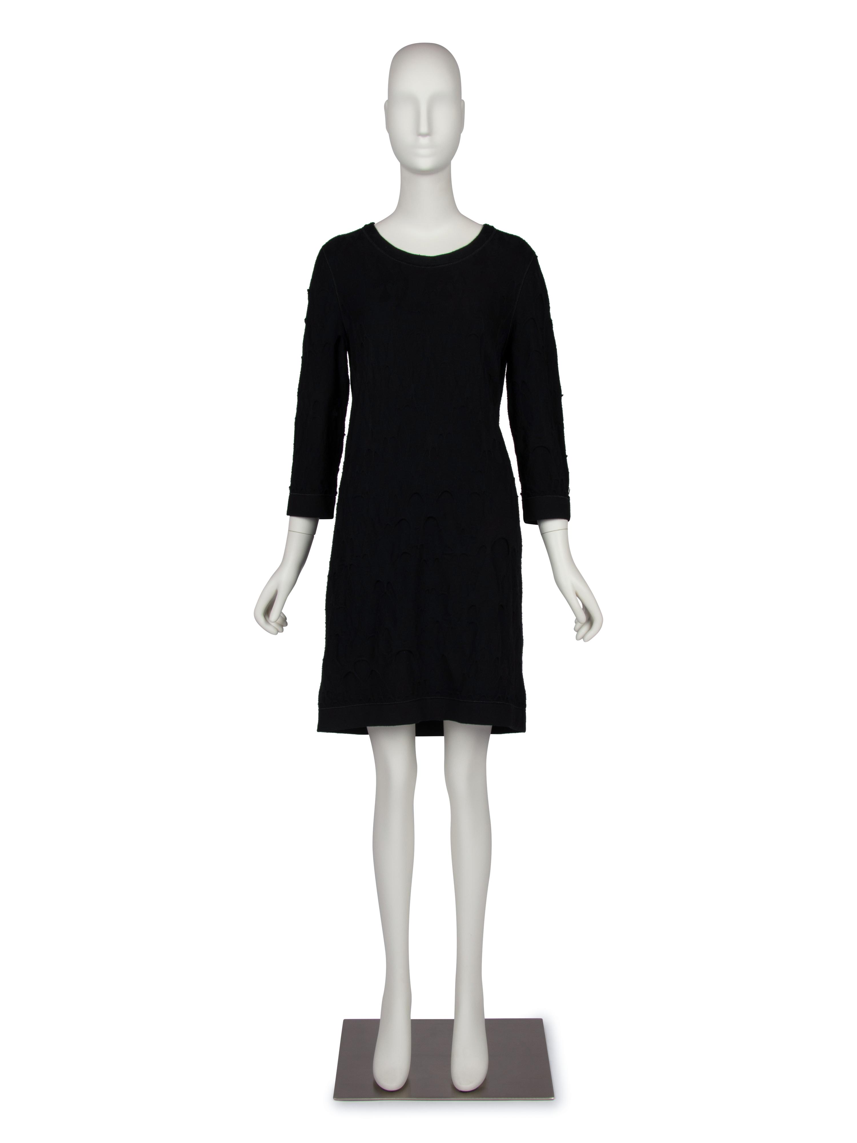 Chanel Black Knit Dress, 2010s