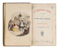 DICKENS, Charles (1812-1870). A Christmas Carol. In Prose. Being a Ghost Story of Christmas . London: Chapman & Hall, 1843.