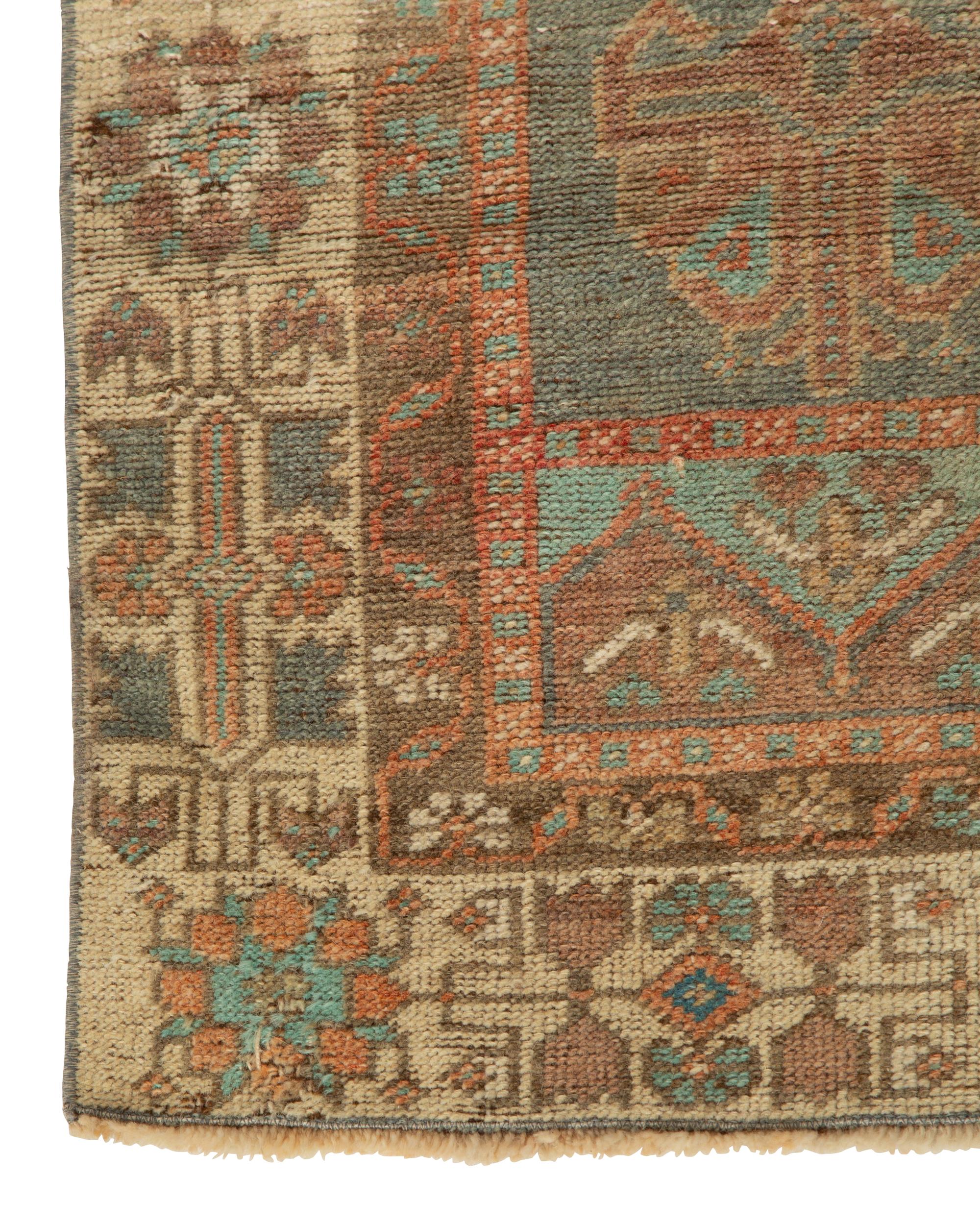 An Oushak Wool Runner