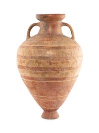 A Large Italo-Corinthian Scaled Neck Amphora