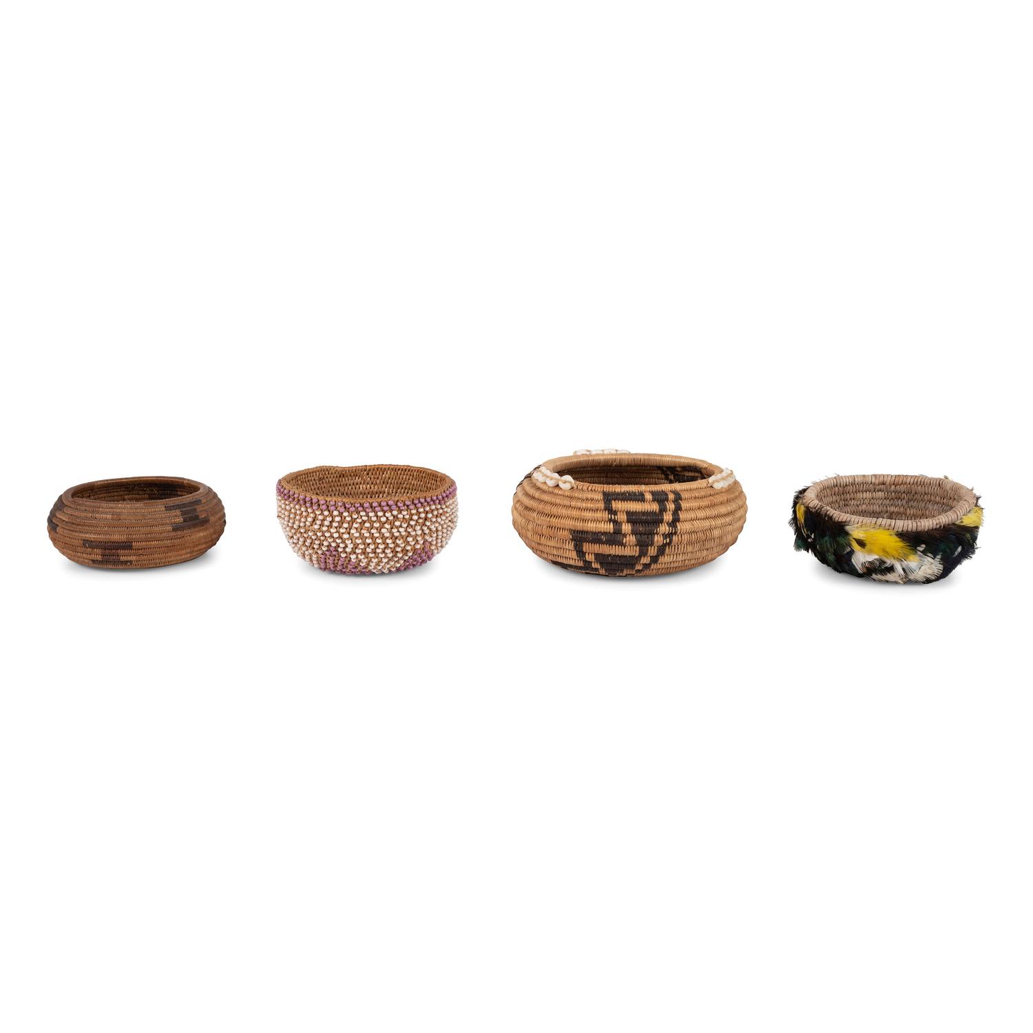Group of Pomo Gift Baskets