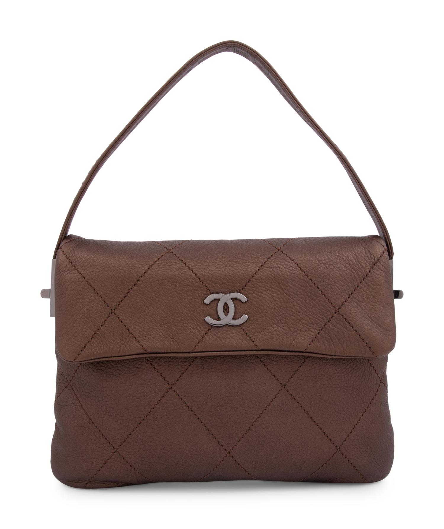Chanel Quilted Leather Surpique Bag, 2005-06