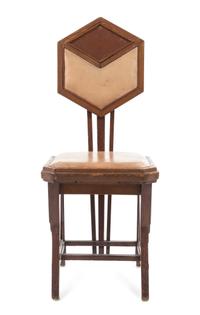 Frank Lloyd Wright, (American, 1867-1959), Peacock chair from the Imperial Hotel, Tokyo, Japan, c. 1921