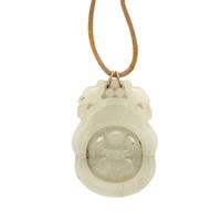 Early 20th Century, Carved Jade Pendant Necklace